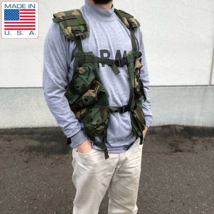 楽天市場】実物/米軍/US ARMY/迷彩/ベスト/タクティカル ロード 