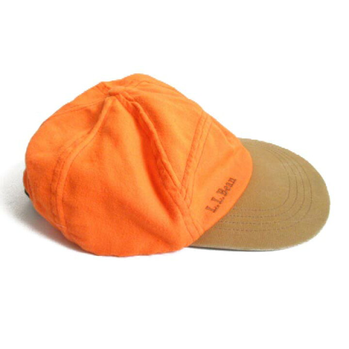 楽天市場】希少 80s USA製 L.L.Bean キャップ オレンジ系 帽子 LL 