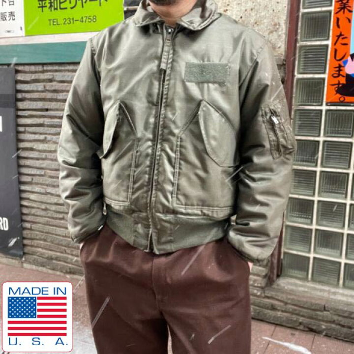 楽天市場】初期型 70s 実物 米軍 CWU-45/P フライトジャケット M 