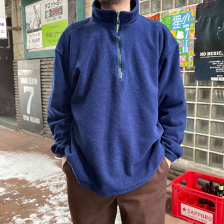 楽天市場】90s エディーバウアー EBTEK ハーフジップ フリース  