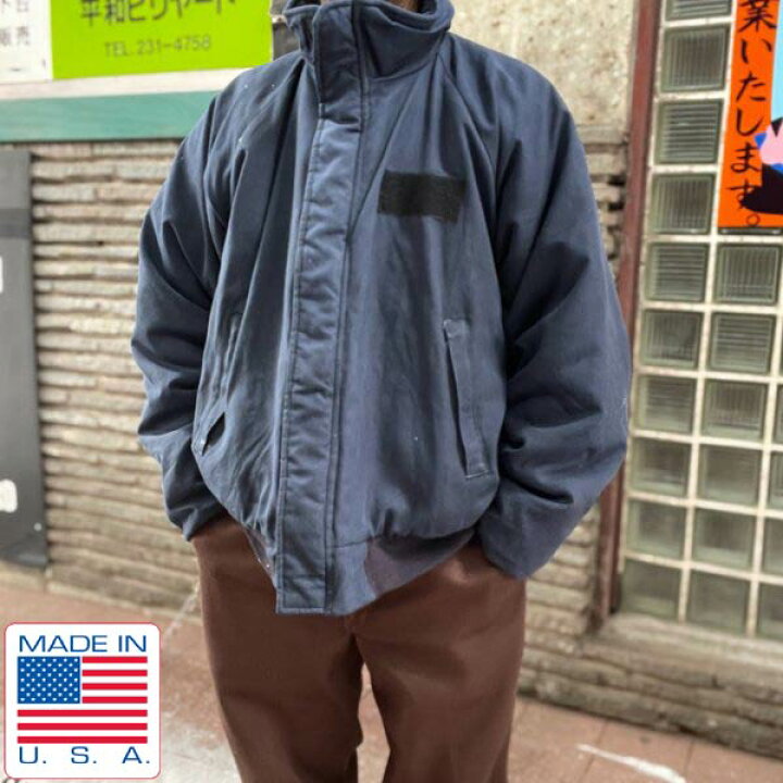 楽天市場】USA製 実物 米軍 US NAVY シップボード ジャケット 紺系 XXL  