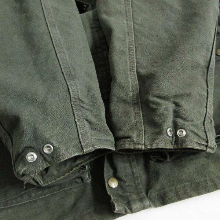 楽天市場】90s USA製 carhartt カーハート コットン ダック コート 緑  