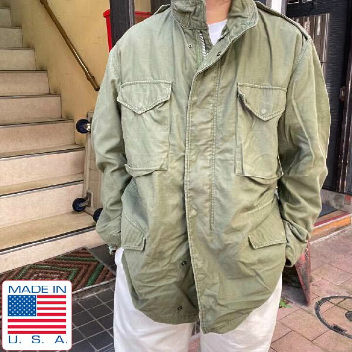 楽天市場】60s 実物 米軍 M-65 2nd フィールドジャケット L-L相当 