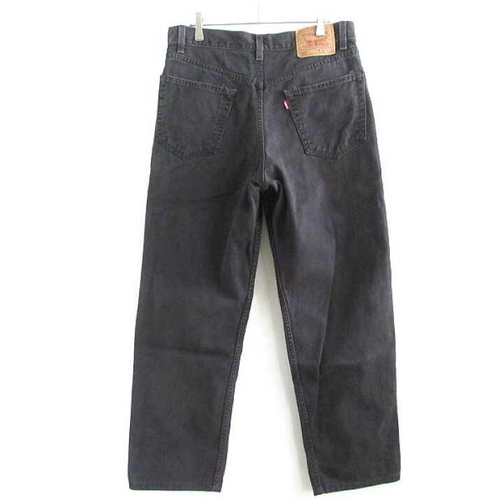 楽天市場】美品 2001年製 アメリカ企画 リーバイス550 後染めブラック  