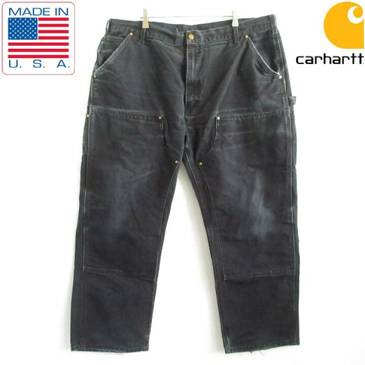 楽天市場】希少 USA製 carhartt B01 ダブルニー ダック ペインター 
