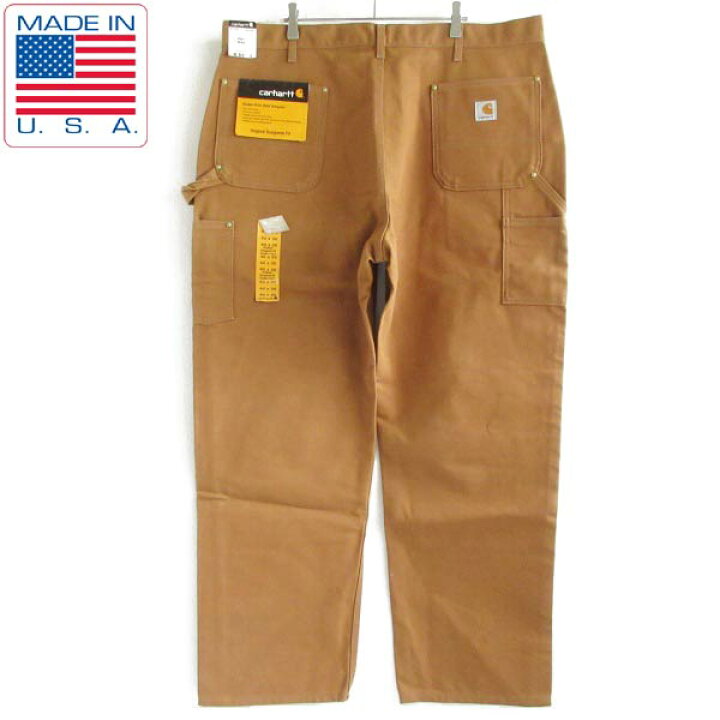 楽天市場】新品 USA製 Carhartt カーハート B01ダブルニー ダック 