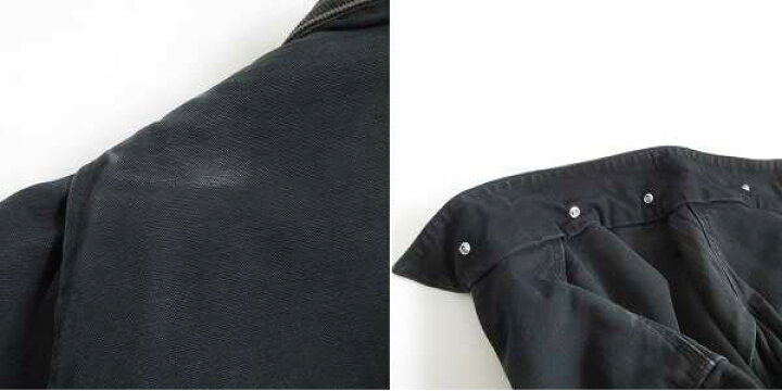 楽天市場】USA製 carhartt デトロイト ジャケット J01 黒 フェード 