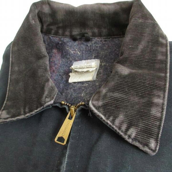 楽天市場】USA製 carhartt デトロイト ジャケット J01 黒 フェード  