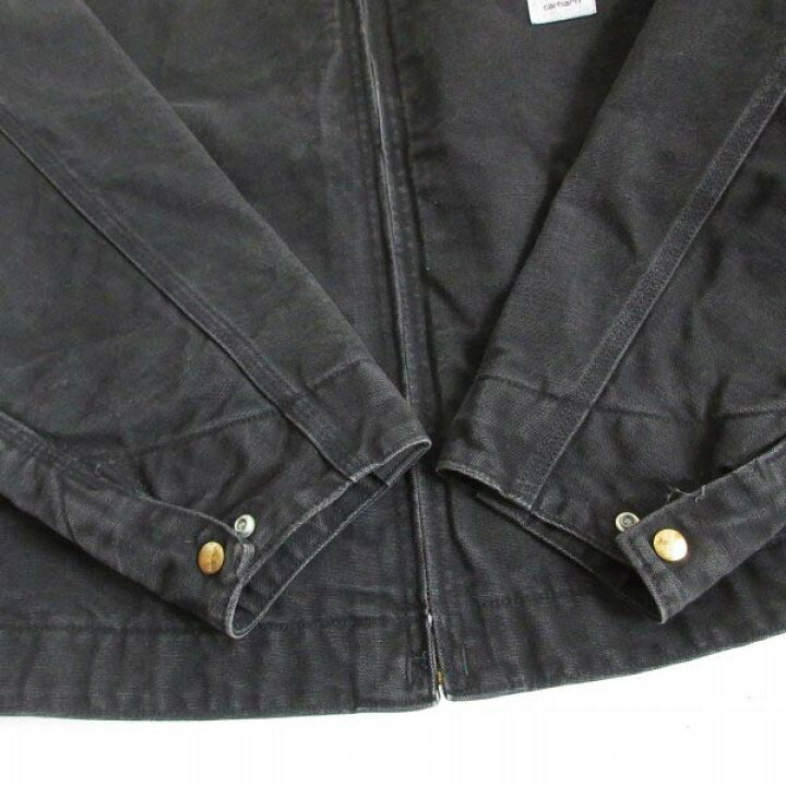 楽天市場】90s USA製 carhartt デトロイト ジャケット JB105 黒 