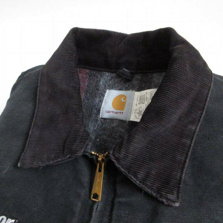 楽天市場】90s USA製 carhartt デトロイト ジャケット JB105 黒  