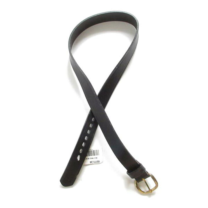 楽天市場】新品/USA製/アメリカン ベルト カンパニー/レザーベルト/黒 
