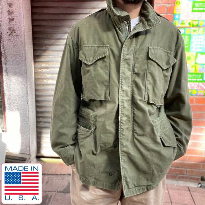 楽天市場】60s-70s M65 実物 米軍 M-65 2nd フィールド ジャケット M-R  