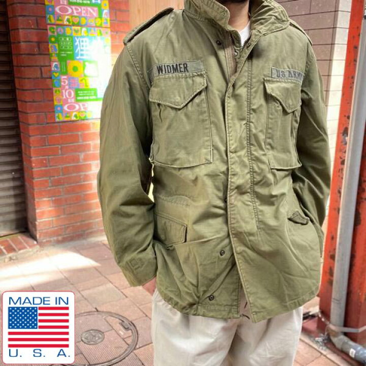 楽天市場】70s-80s 実物 M65 米軍 M-65 3rd フィールド ジャケット M-R 