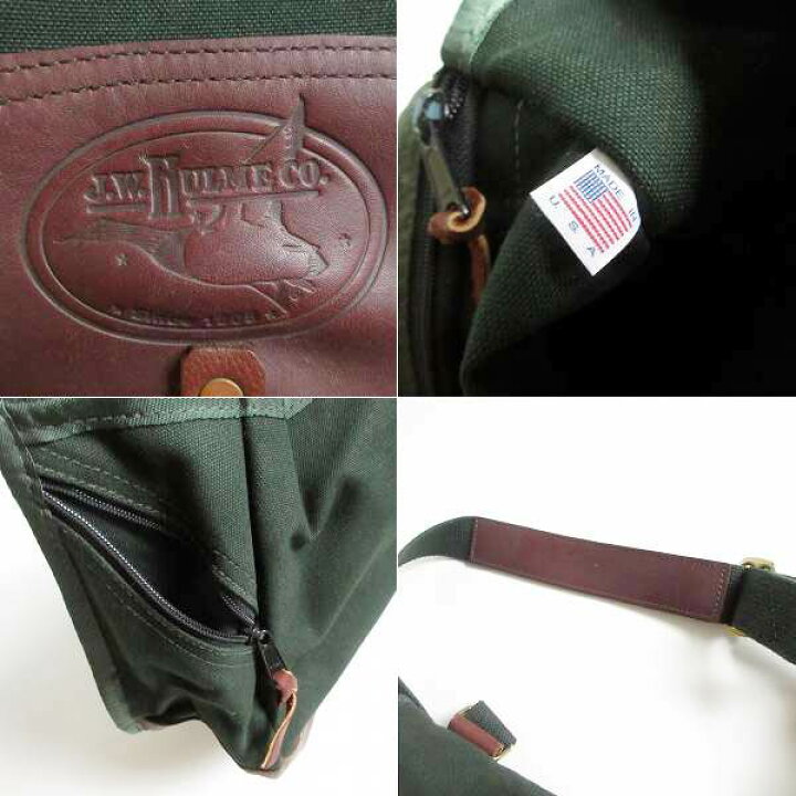 楽天市場】USA製 J.W.HULME ジェイダブルホルム キャンバス×レザー 