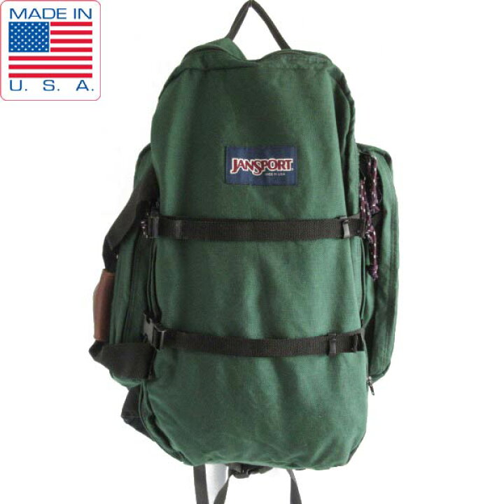 楽天市場】80s-90s USA製 JANSPORT 2WAY リュック ボストンバッグ 緑系 