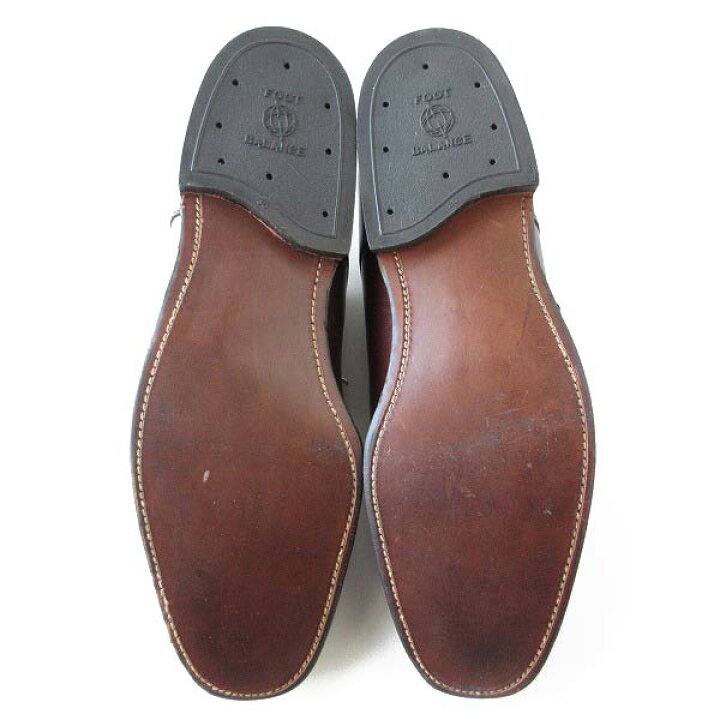 楽天市場】新品 USA製 ALDEN オールデン 767 Uチップ スクエアトゥ 茶 
