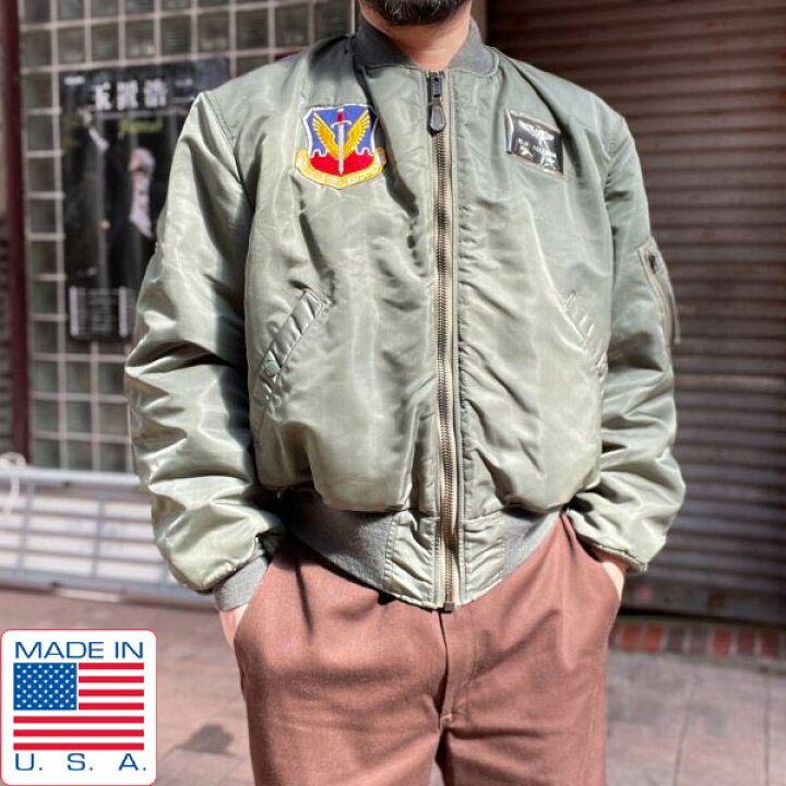 楽天市場】60s 実物 米軍 USAF MA-1 XLサイズ 8279C フライト  