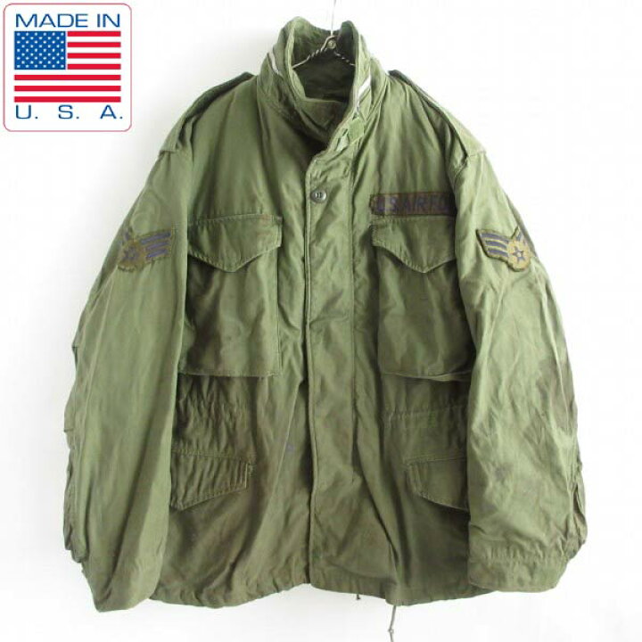 楽天市場】70s USA製 実物 米軍 USAF M-65 2nd フィールド ジャケット 