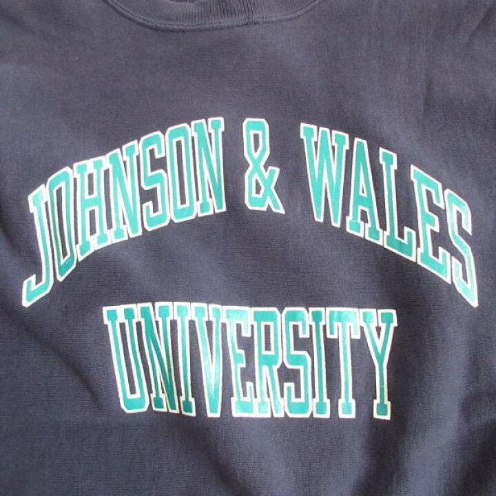 楽天市場】90s 刺繍タグ USA製 チャンピオン JOHNSON&WALES リバース 