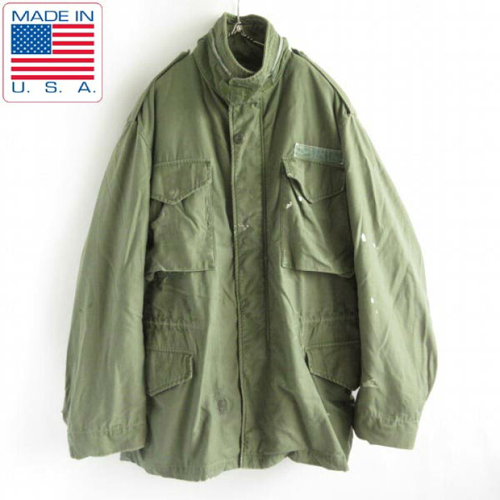 楽天市場】60s-70s USA製 実物 米軍 M-65 2nd フィールド ジャケット  