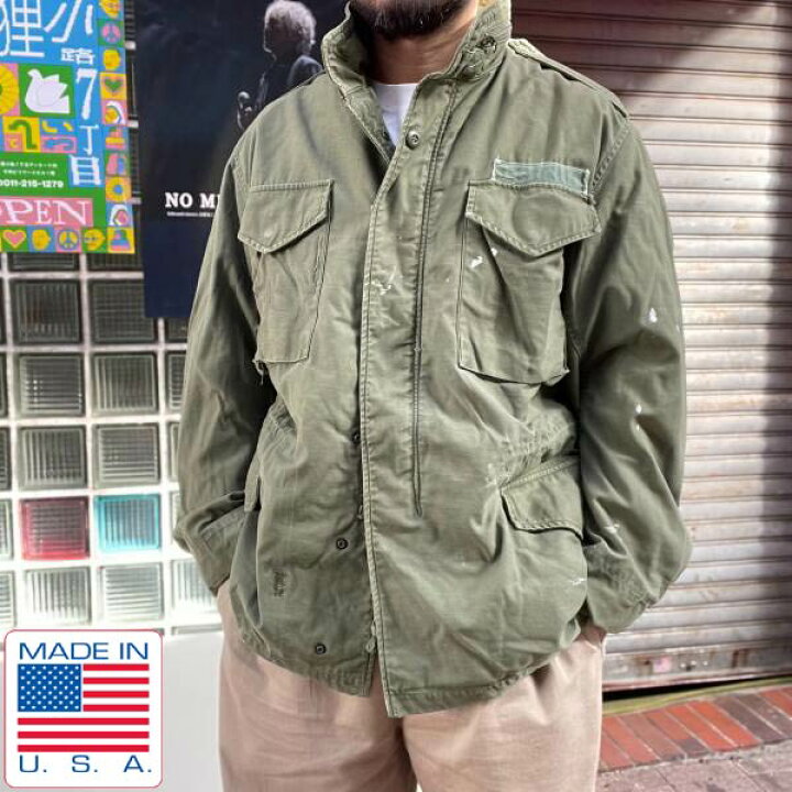 楽天市場】60s-70s USA製 実物 米軍 M-65 2nd フィールド ジャケット  