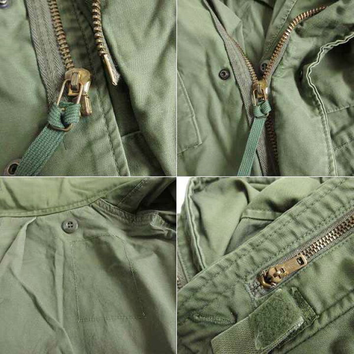 楽天市場】70s-80s 希少サイズ S-S程度 実物 米軍 M-65 3rd フィールド  