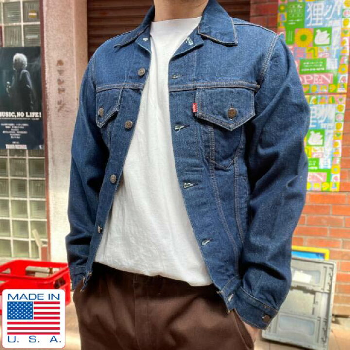 楽天市場】美品 1986年製 USA製 リーバイス 71506 濃紺 デニム