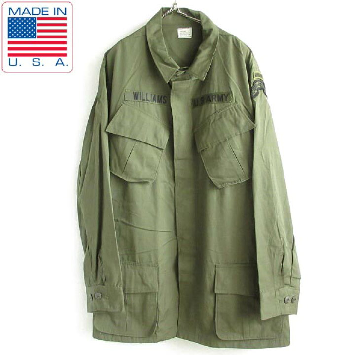 楽天市場】新品 希少 60s USA製 実物 米軍 ジャングルファティーグ 
