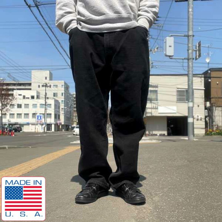 楽天市場】2003年製 USA製 リーバイス550 後染めブラック ジーンズ 