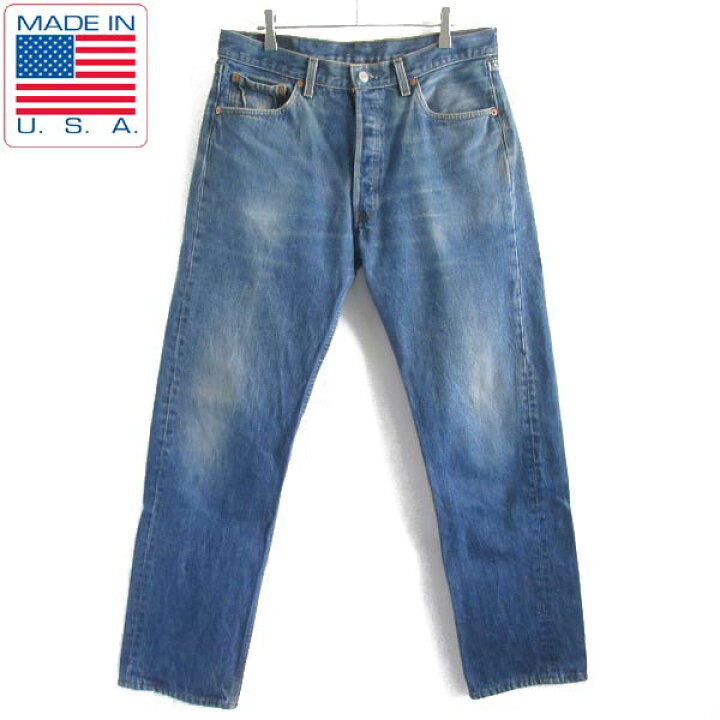 楽天市場】1996年製 USA製 リーバイス501 ヒゲ落ち 美アタリ  