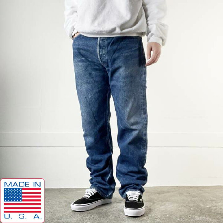 楽天市場】1998年製 USA製 リーバイス501 ヒゲ落ち ジーンズ 実寸W34  