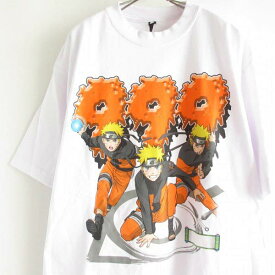 新品 アメリカ正規品 NARUTO ナルト 999 半袖 Tシャツ 白 XL アニメT VIZ MEDIA 疾風伝 丸首 丸胴 デッドストック D147【メンズ】【通販】【BTSX】