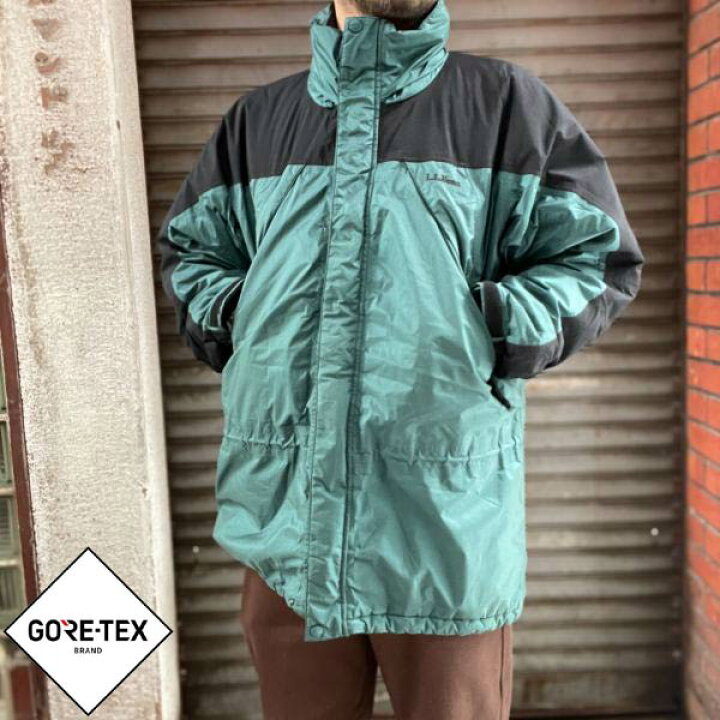 楽天市場】90s L.L.Bean ゴアテックス リップストップ ナイロン 中綿 