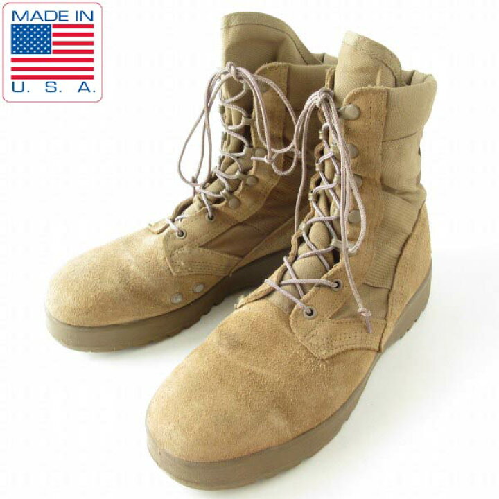 楽天市場】USA製 実物 米軍 ARMY ホットウェザー コンバットブーツ 