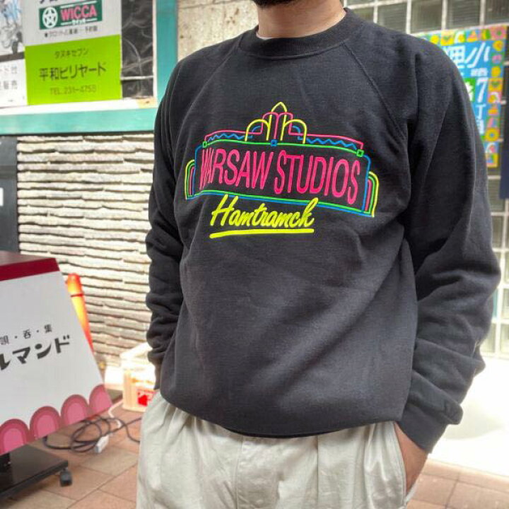 楽天市場】80s-90s 美品 Hanes ネオンカラー デザイン プリント 