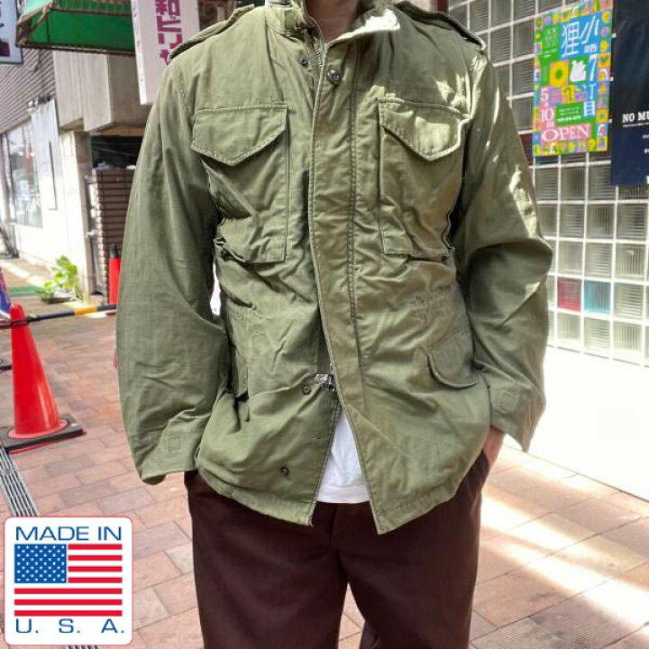 楽天市場】70s USA製 実物 米軍 M-65 2nd フィールド ジャケット S-R 
