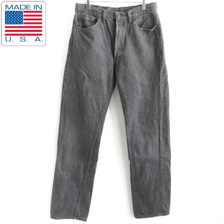 楽天市場】1992年製 美品 USA製 リーバイス501 先染めブラック 