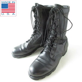 USA製 ALTAMA コンバットブーツ 黒 8R 26cm ミリタリーブーツ 米軍type レースアップ 編み上げ アメリカ製 サバゲー D150【中古】【靴】【メンズ】【通販】【BSM】