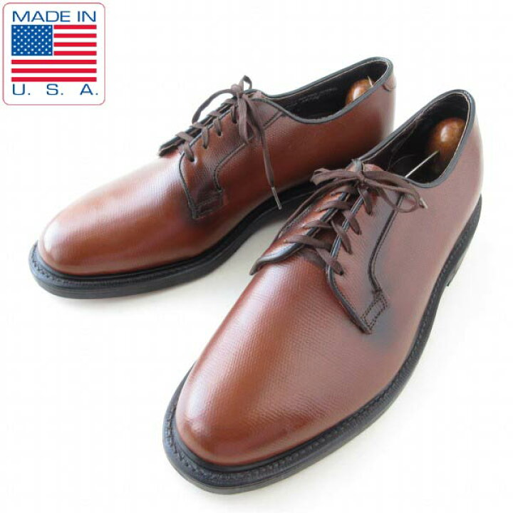 楽天市場】新品 USA製 80s BRITISH WALKERS プレーントゥ 茶系 9EEE 