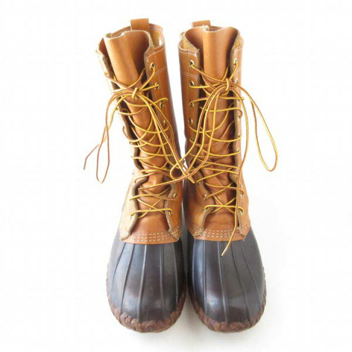 楽天市場】80s USA製 L.L.Bean 10ホール ビーンブーツ 茶系 27.5cm LL 