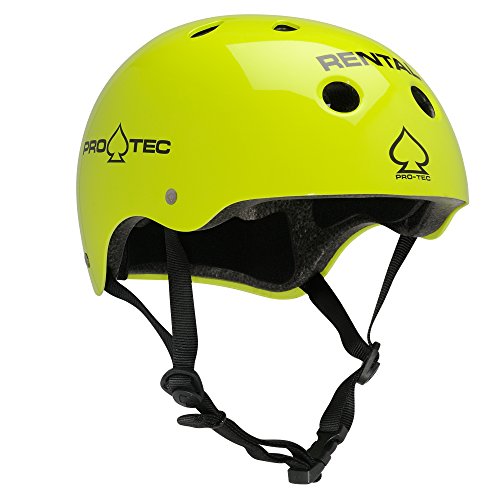 PROTEC 有名人芸能人 スケートボード ヘルメット CLASSIC RENTAL YELLOW 良質