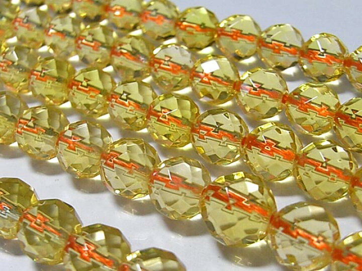 楽天市場】シトリン ラウンドカット◇ 連販売 約8mm(天然石加熱 