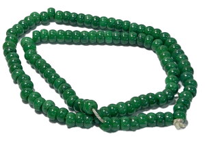 翡翠 連 高品質 グリーン 天然石 大穴