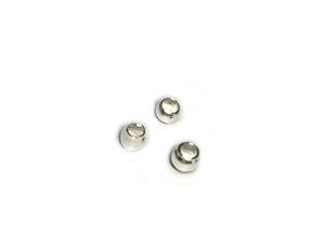 かしめ玉(つぶし玉) 古代銀 約1.5mm 【約1000個】カシメ玉 ビーズ アクセサリーパーツ ハンドメイド DIY