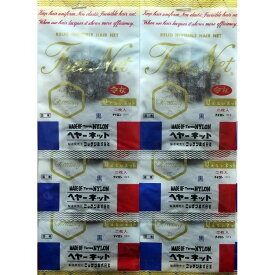 見えないネット 黒 令女ネット 2枚入り×6袋★ 定形外郵便 ニッケン [ 新品 ]