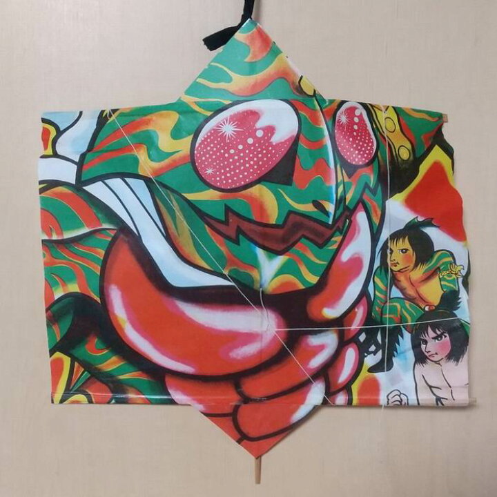 楽天市場】カイト / 凧 仮面ライダーアマゾン サイズ約390mm×360mm 
