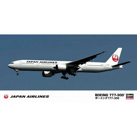 ハセガワ 日本航空 ボーイング 777-300 15 1/200スケール プラモデル Hasegawa [ 新品 ]
