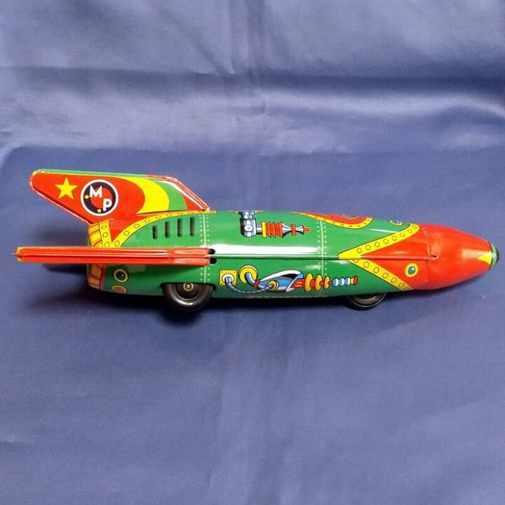 楽天市場】ブリキ製 MP-1 ROCKET フリクションアクション 日本製 
