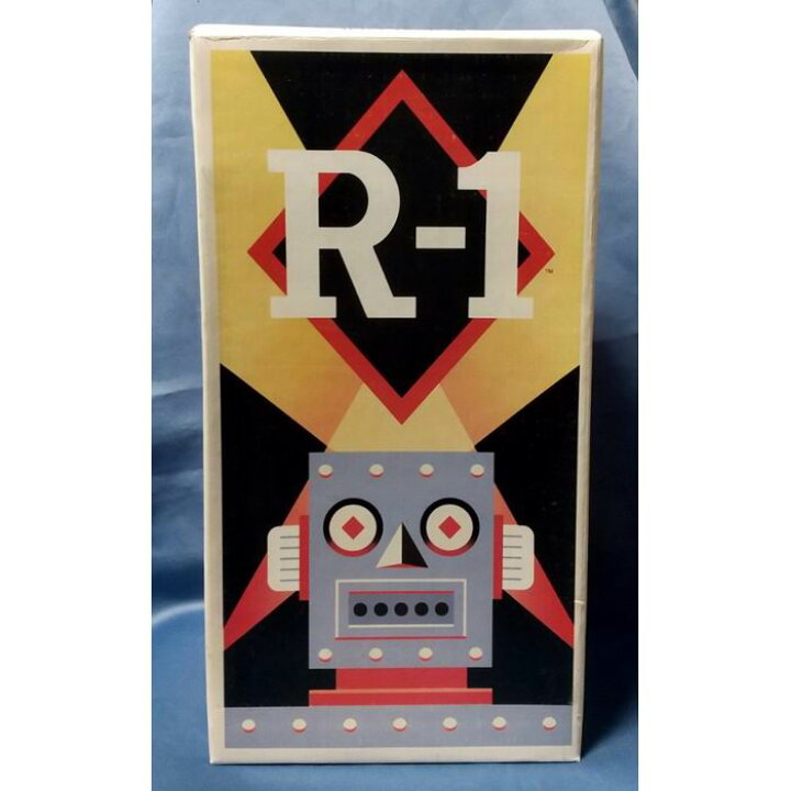 楽天市場】ブリキ製 R-1 ロボットワン グレー 488-1307 全高約32cm 