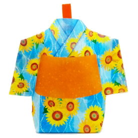 【P20倍】 お菓子セット 浴衣 ひまわり柄 高さ：約21cm 縁日 お祭り 食品 [ 新品 ]